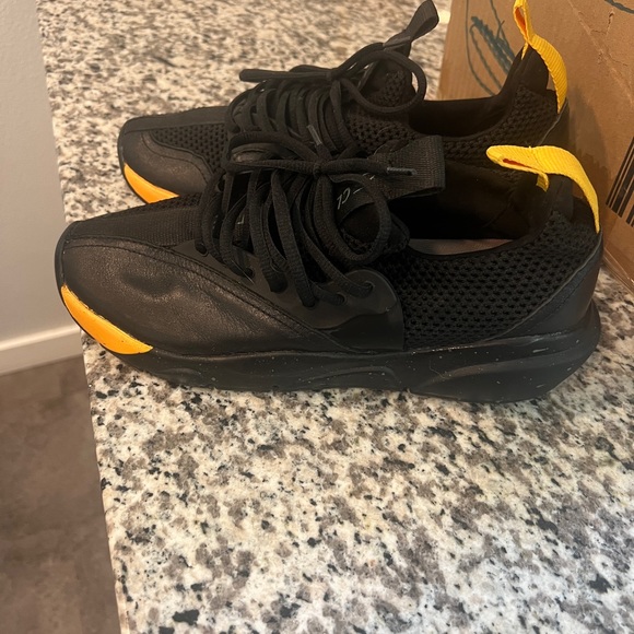 Black and Yellow Clearweather shoes. Only tried on. Brand new with box. - Picture 4 of 7